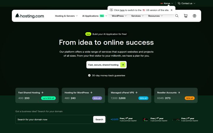 Screenshot of kenyawebexperts.co.ke