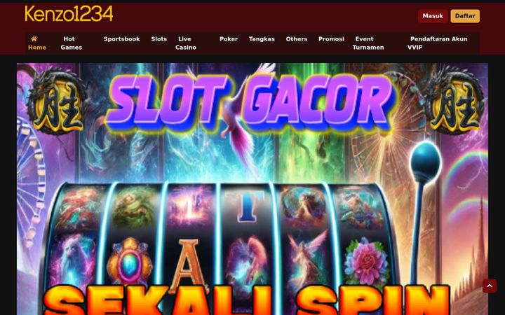 Screenshot of kenzo1234.com