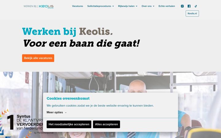 Screenshot of keoliszoektjou.nl