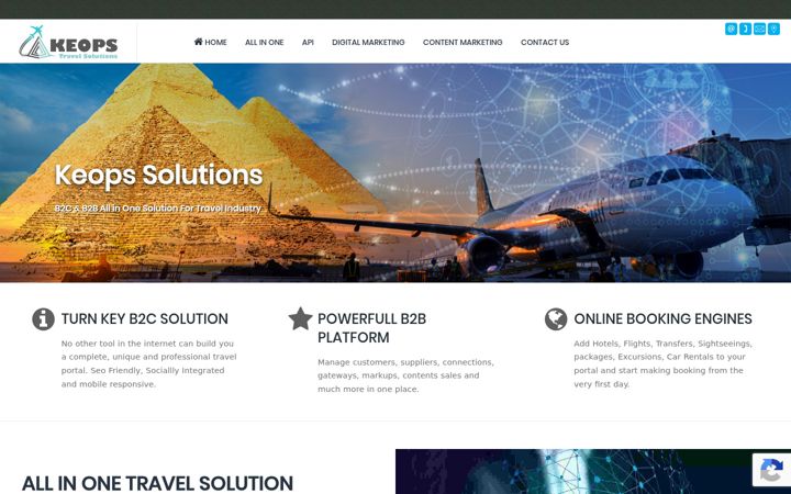 Screenshot of keops-solutions.com