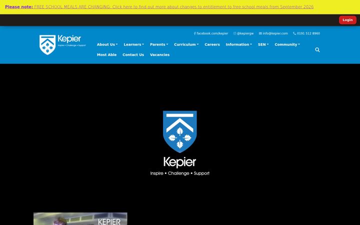 Screenshot of kepier.com