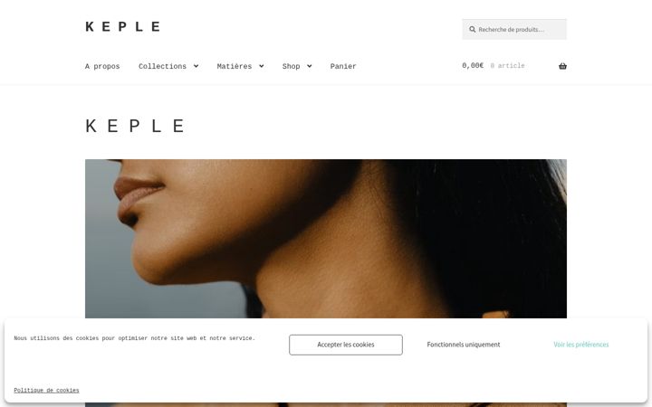Screenshot of keple.fr