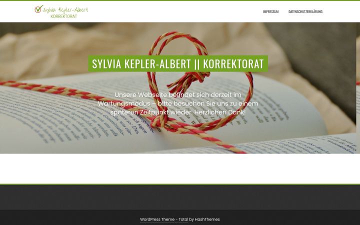 Screenshot of kepler-albert.de