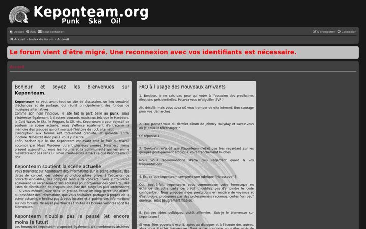 Screenshot of keponteam.org