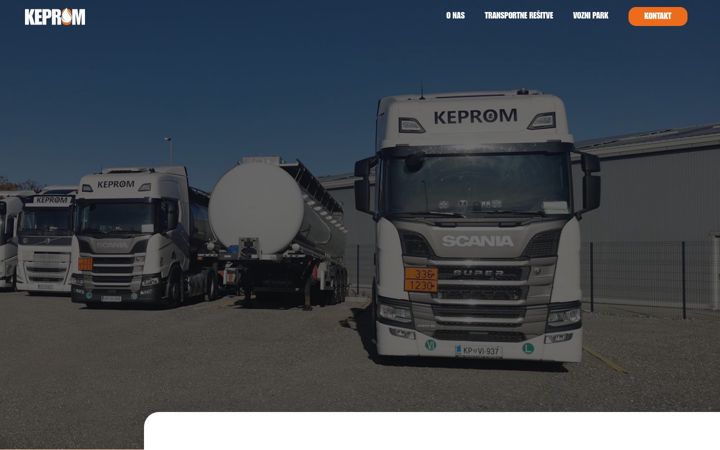 Screenshot of keprom.eu