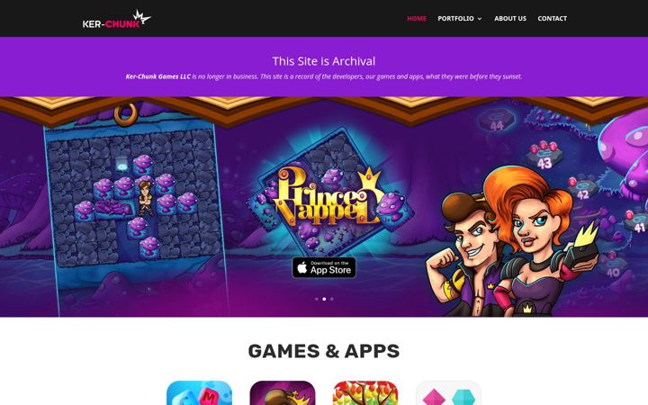 Screenshot of ker-chunk.com
