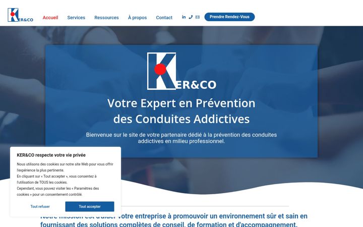 Screenshot of ker-co.fr