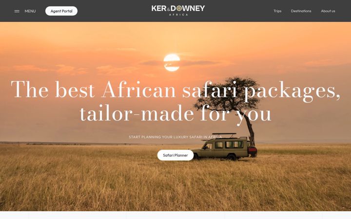 Screenshot of ker-downeyafrica.com