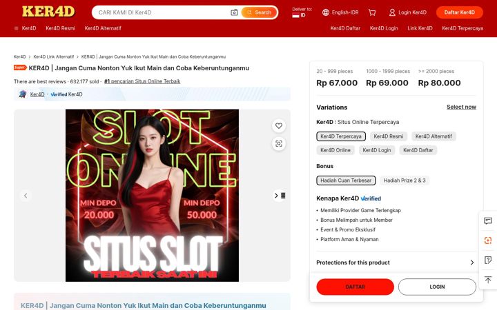 Screenshot of ker4d.org