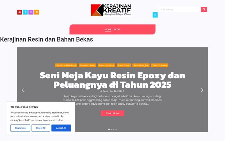 Screenshot of kerajinankreatif.com