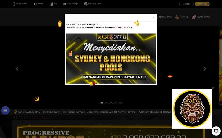 Screenshot of kerajitu-top.icu