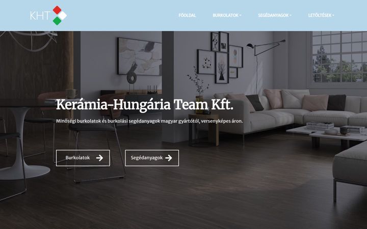 Screenshot of keramiahungaria.hu