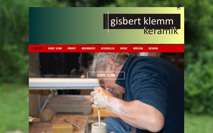 Screenshot of keramik-klemm.de