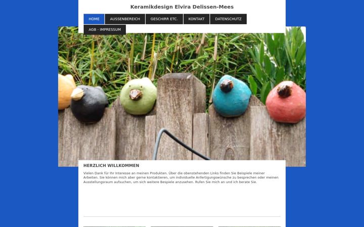 Screenshot of keramik-mees.de