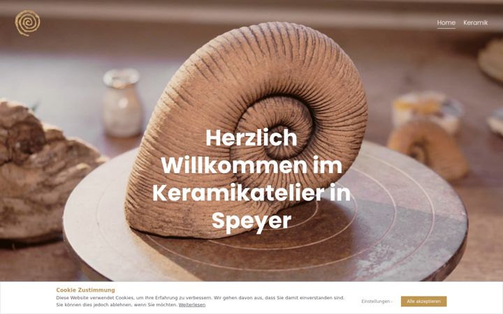 Screenshot of keramik-speyer.de