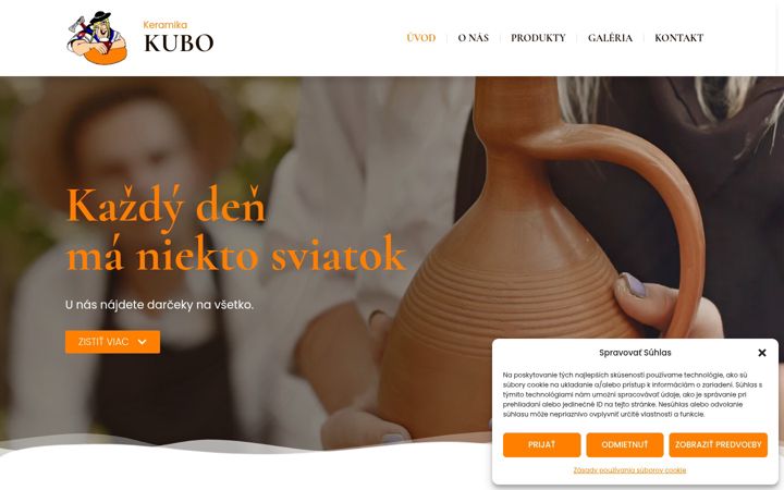 Screenshot of keramikakubo.sk