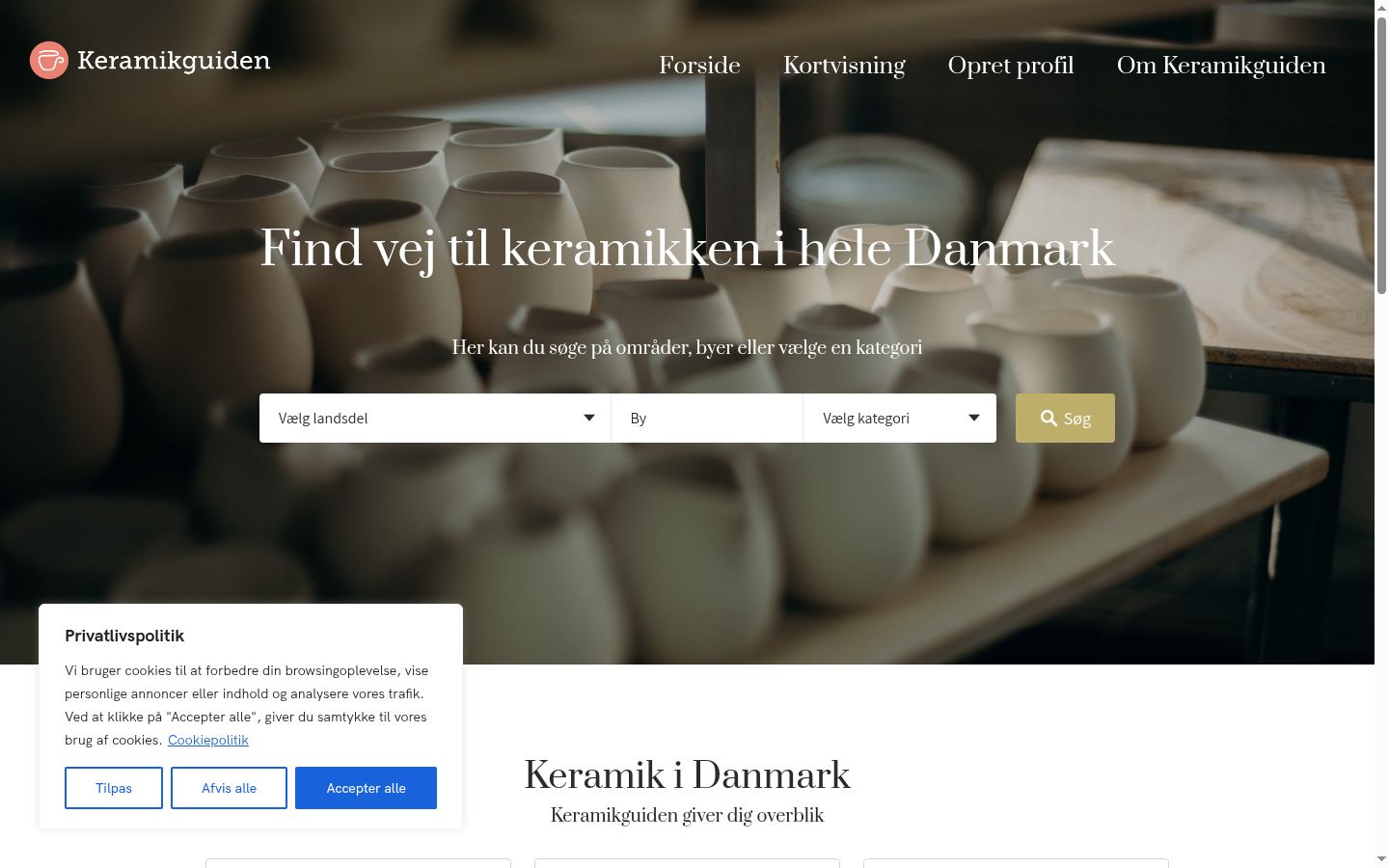 Kuvakaappaus suostumusbannerista, joka näytettiin ennen mitään vuorovaikutusta