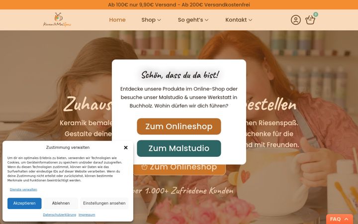 Screenshot of keramikmalspass.com