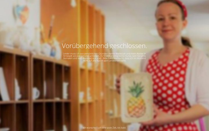 Screenshot of keramiktante.de