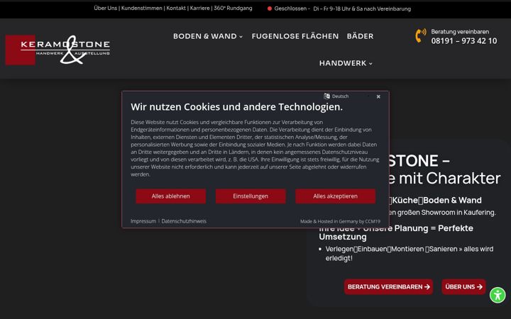 Screenshot of keramostone.com