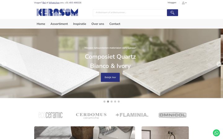 Screenshot of kerasom.nl