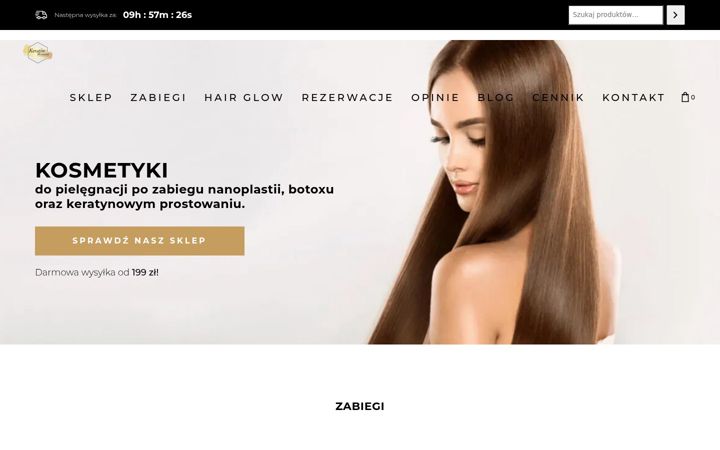 Ekrano kopija keratinmoment.pl