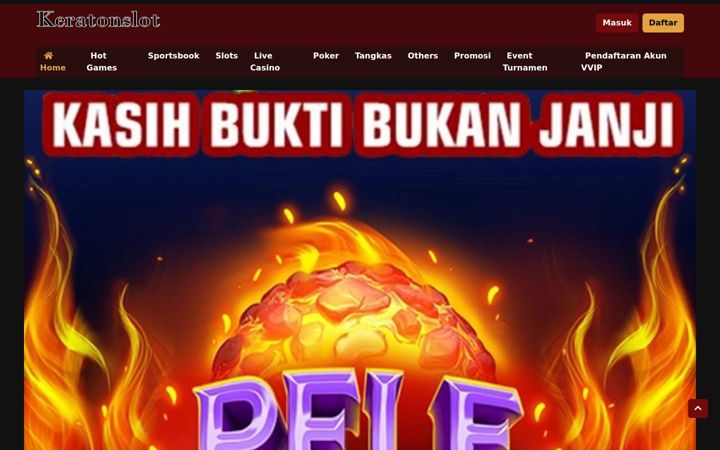Screenshot of keratonslot.org