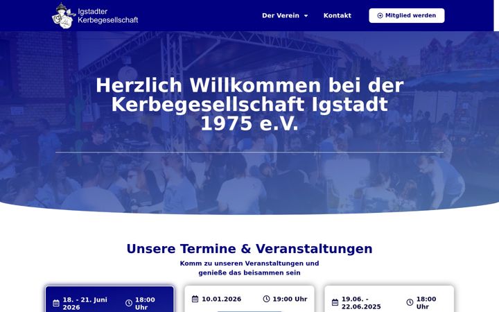 Screenshot of kerbegesellschaft-igstadt.de
