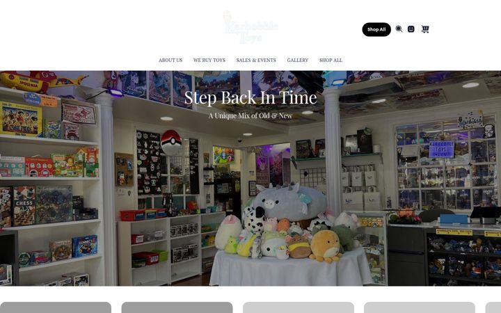 Screenshot of kerbobble-toys.com