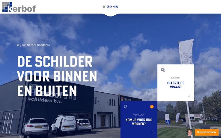 Screenshot of kerbofdelfzijl.nl