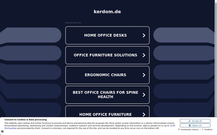 Screenshot of kerdom.de