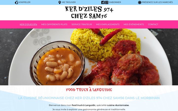 Screenshot of kerdziles-974.fr