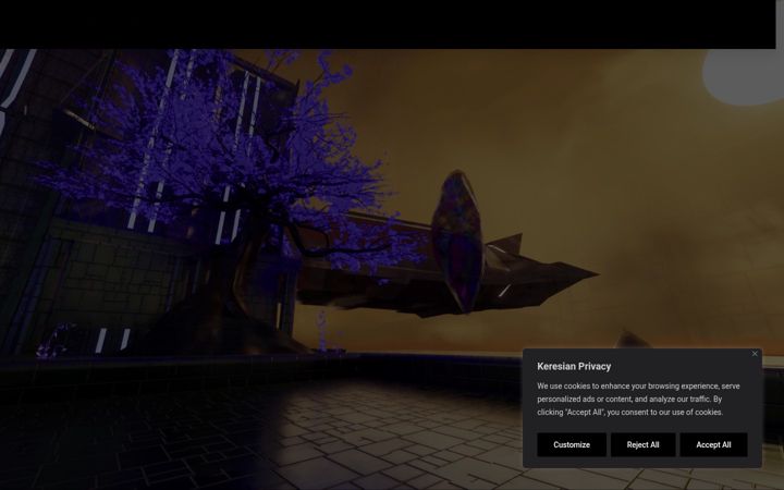Screenshot of keresverse.org