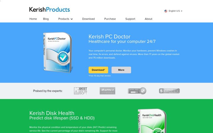 Screenshot of kerish.org