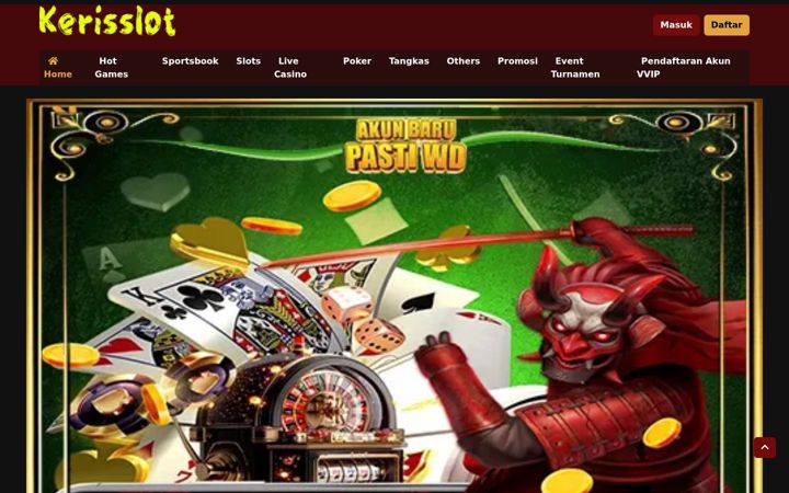 Screenshot of kerisslot.net