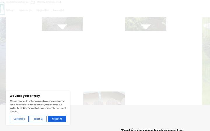 Screenshot of keritescenter.eu