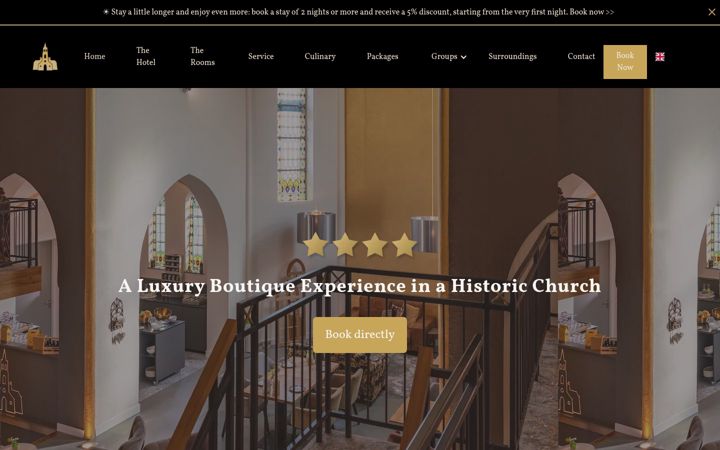 Screenshot of kerkhotel-biervliet.nl