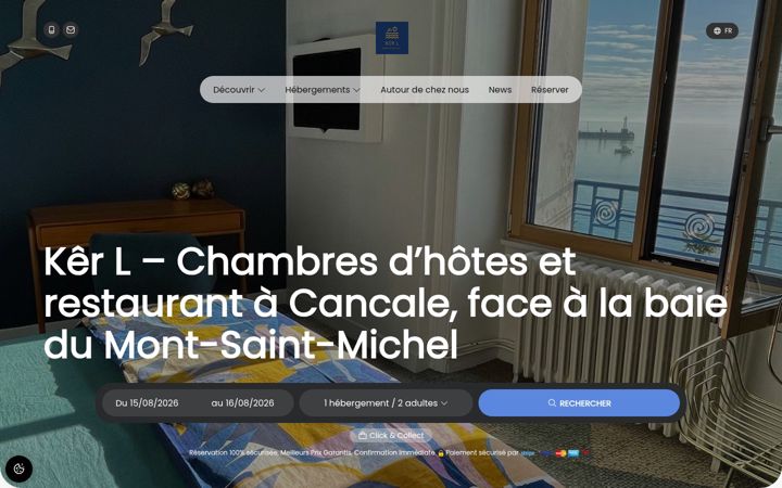 Screenshot of kerlcancale.fr