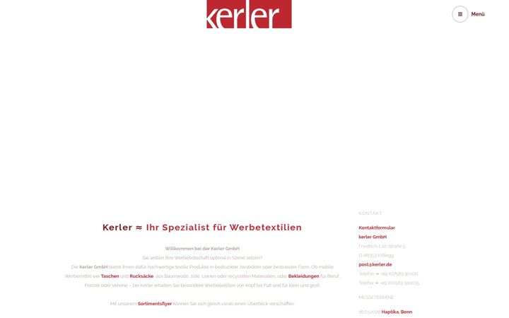 Screenshot of kerler.de