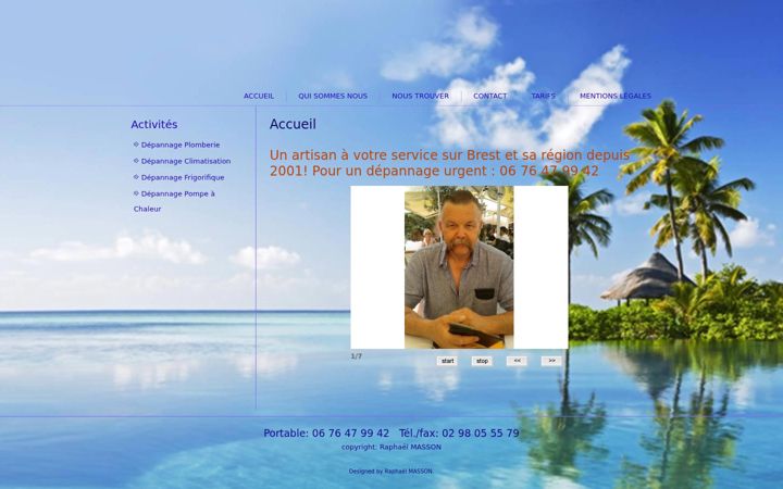 Screenshot of kermas.eu