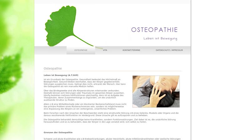 Screenshot of kern-gesund-freigericht.de