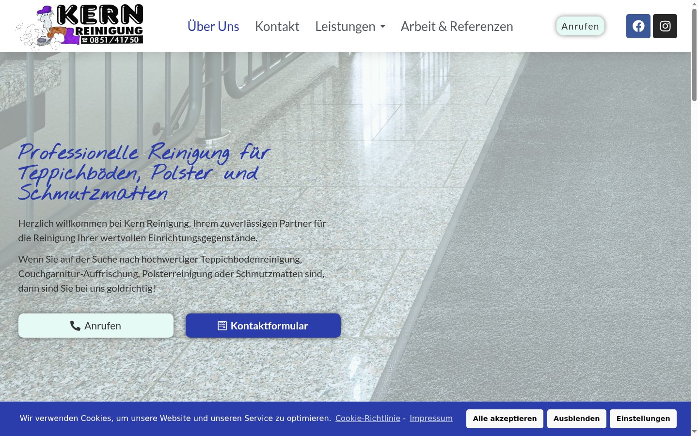 Screenshot tal-banner tal-kunsens muri qabel kwalunkwe interazzjoni