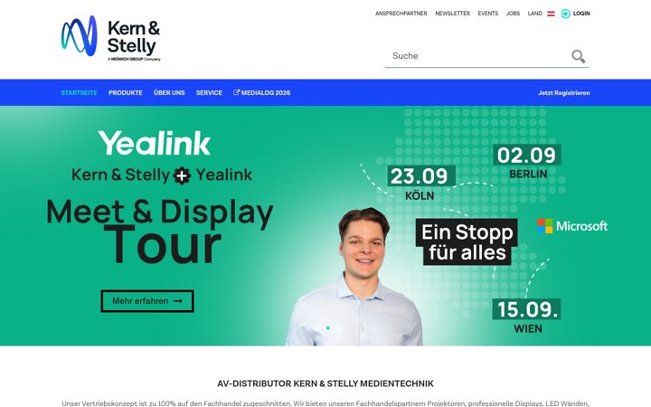 Screenshot of kern-stelly.at