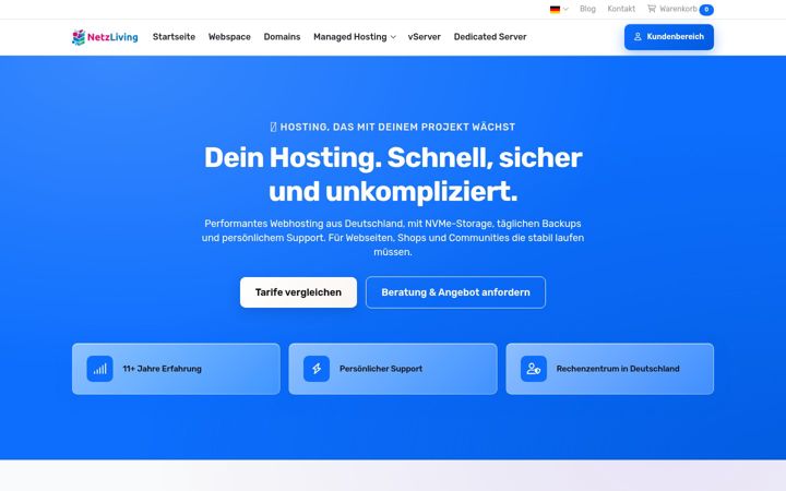 Screenshot of kernelfx.de