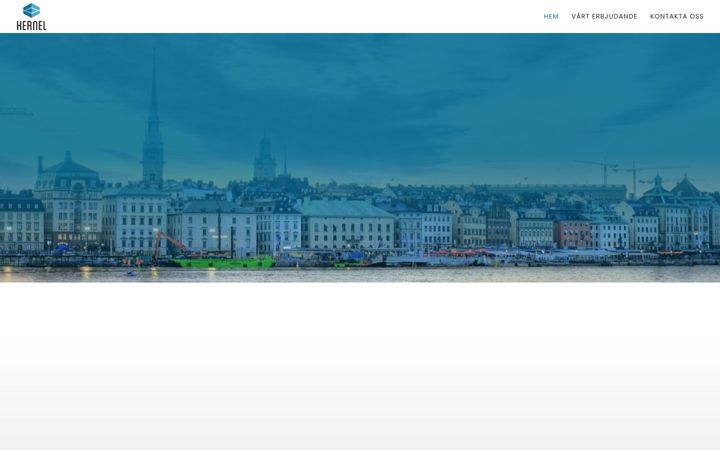 Screenshot of kernelhr.se