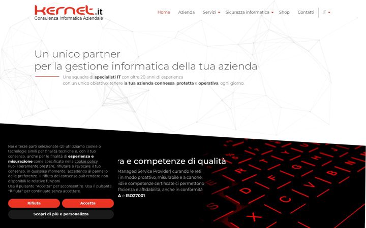 Screenshot of kernet.it