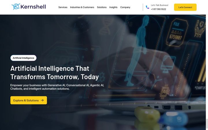 Screenshot of kernshell.com