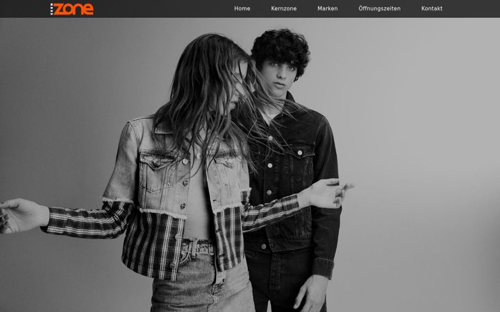 Screenshot of kernzone-fashion.at