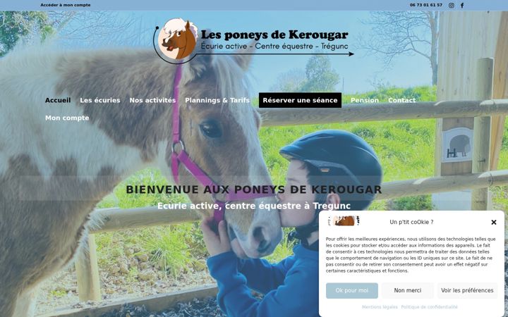 Screenshot of kerougar.com