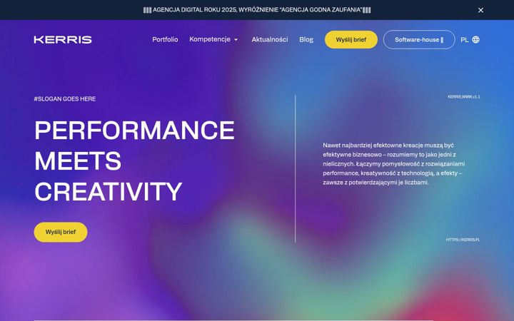 Screenshot of kerris.pl